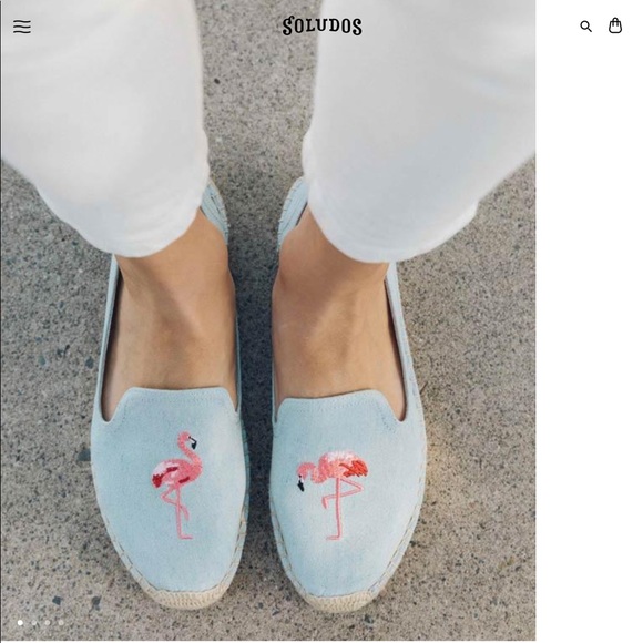 Soludos Shoes - 🎀HP🎀 NWT SOLUDOS Flamingo ESPADRILLES SHOES 8 🎀